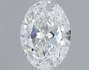 0.53ct OVAL D SI1 Natural diamond