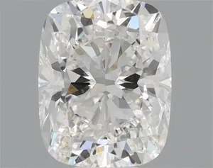 0.98ct CUSHION D VVS2 Lab diamond