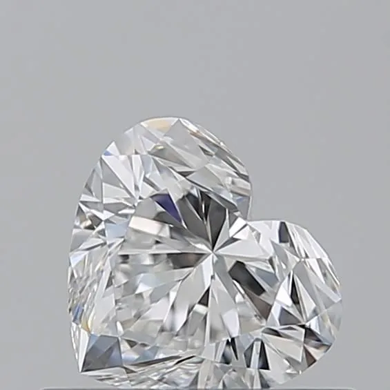 0.54ct HEART F VVS2 Natural diamond