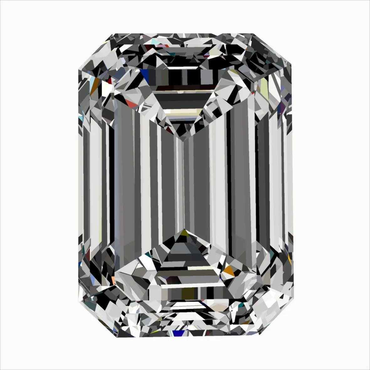 0.34ct EMERALD H VVS1 Natural diamond