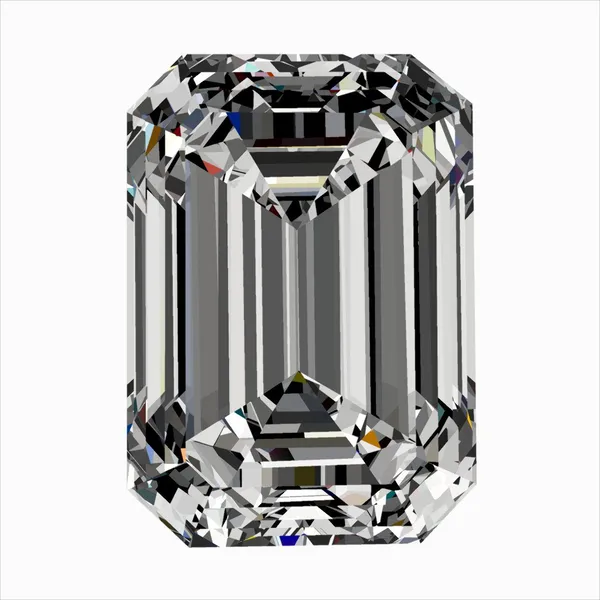 0.34ct EMERALD H VVS1 Natural diamond