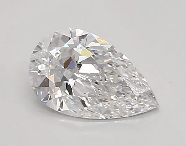 0.66ct PEAR D VVS1 Lab diamond