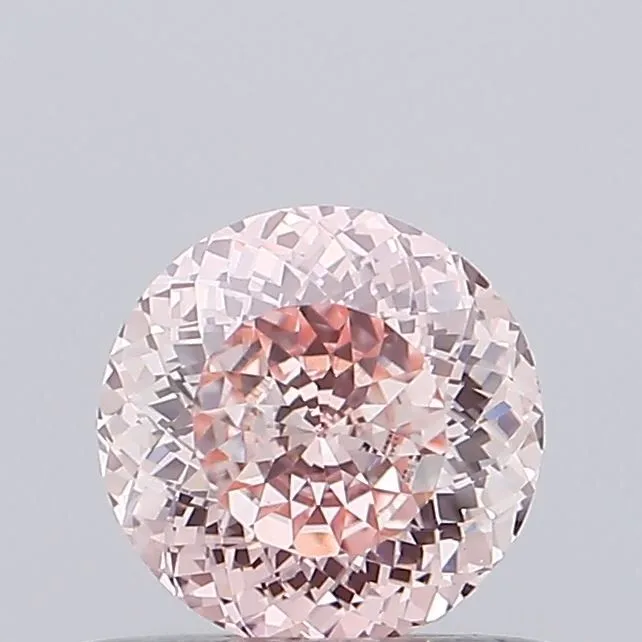 0.54ct ROUND Fancy Intense Pink VVS2 Coloured Lab diamond
