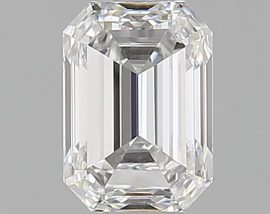 0.40ct EMERALD F IF Natural diamond