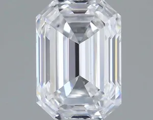 0.41ct EMERALD D VS1 Natural diamond