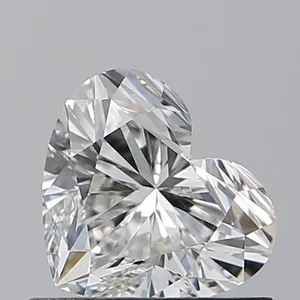 0.72ct HEART G VS2 Natural diamond