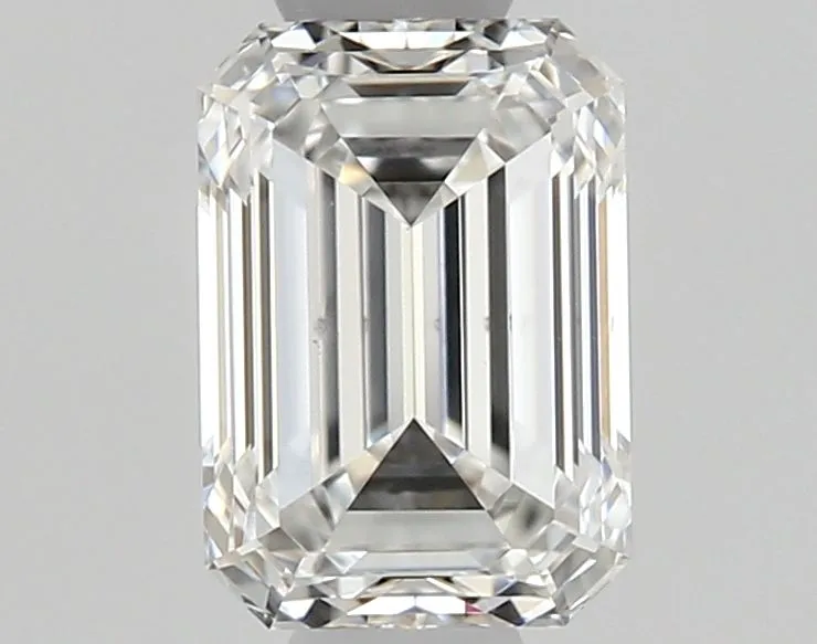 0.60ct EMERALD F VS2 Natural diamond