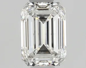 0.6ct EMERALD F VS2 Natural diamond