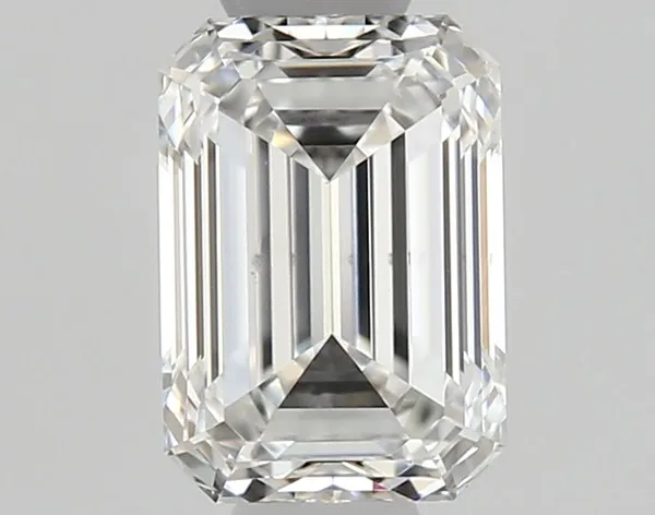 0.6ct EMERALD F VS2 Natural diamond