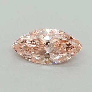 0.35ct MARQUISE Fancy Intense Pink SI1 Coloured Lab diamond