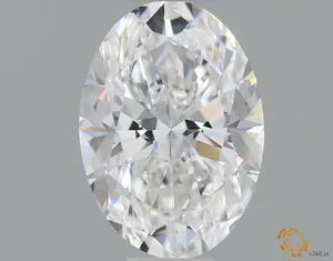 0.5ct OVAL E VVS1 Natural diamond