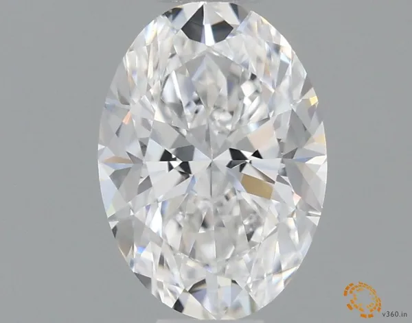 0.5ct OVAL E VVS1 Natural diamond