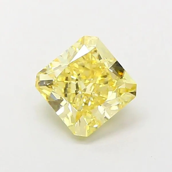 1.02ct RADIANT Fancy Intense Yellow VS1 Coloured Lab diamond
