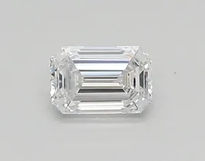 0.34ct EMERALD D VVS1 Lab diamond