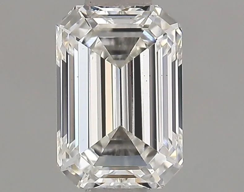 0.73ct EMERALD F VS2 Lab Grown diamond