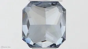 0.4ct RADIANT Fancy Vivid Blue VS2 Coloured Lab diamond