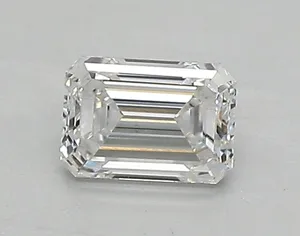 0.43ct EMERALD E VVS1 Lab diamond