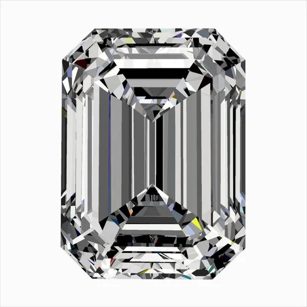 0.33ct EMERALD F VVS1 Natural diamond