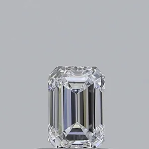 0.54ct EMERALD E IF Lab diamond