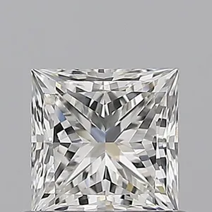 0.7ct PRINCESS H VVS2 Natural diamond