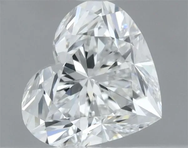 0.72ct HEART F IF Natural diamond