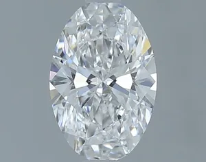 0.6ct OVAL D VS1 Natural diamond