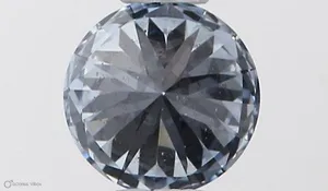 0.4ct ROUND Fancy Blue VS2 Coloured Lab diamond