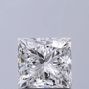 0.9ct PRINCESS E IF Natural diamond