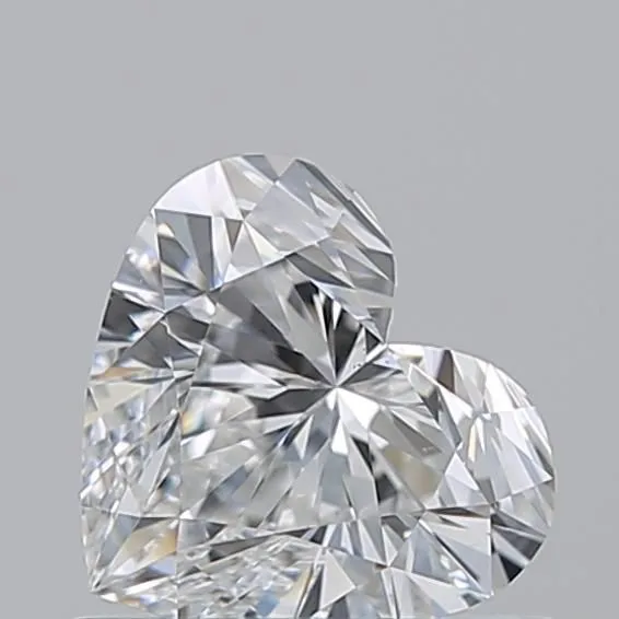 0.7ct HEART E VS2 Natural diamond
