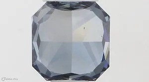 0.5ct RADIANT Fancy Vivid Blue VS2 Coloured Lab diamond
