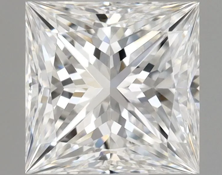 0.50ct PRINCESS E VVS2 Natural diamond