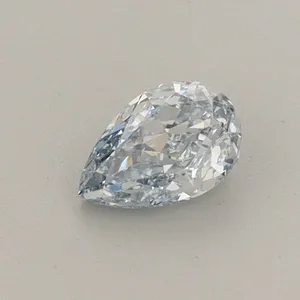 0.43ct PEAR Fancy Blue VS1 Coloured Lab diamond