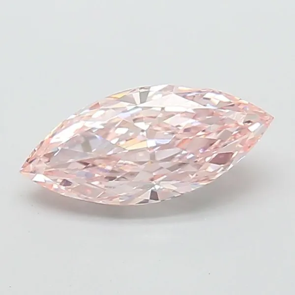 1.91ct MARQUISE Fancy Pink VVS2 Coloured Lab diamond