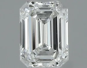0.3ct EMERALD E VVS2 Natural diamond