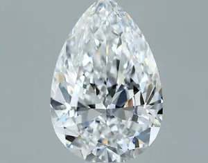 0.38ct PEAR D VVS1 Natural diamond