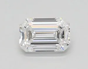 0.37ct EMERALD D VVS1 Lab diamond