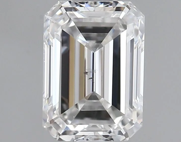 0.70ct EMERALD F SI1 Natural diamond