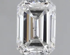 0.7ct EMERALD F SI1 Natural diamond