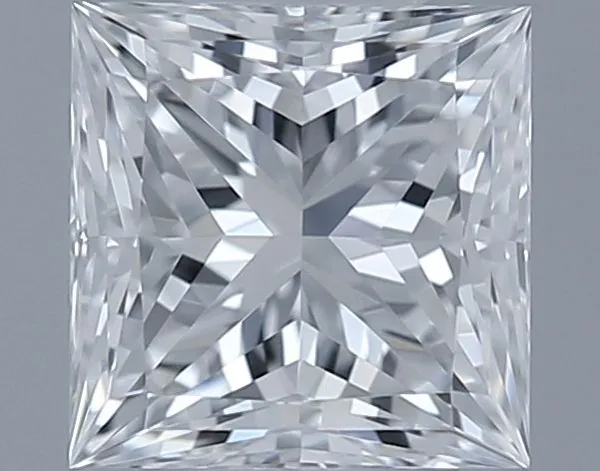 0.46ct PRINCESS D VVS1 Natural diamond