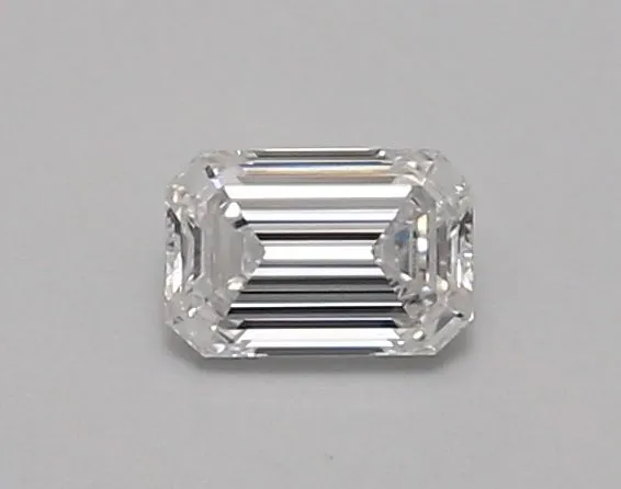 0.48ct EMERALD D VVS2 Lab Grown diamond