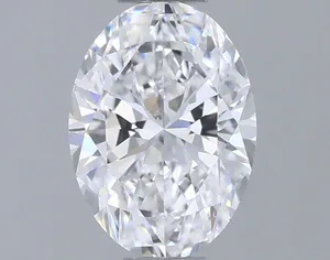 0.44ct OVAL D SI1 Natural diamond