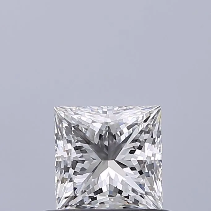 0.54ct PRINCESS F VVS2 Natural diamond