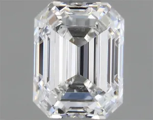 0.61ct EMERALD E VVS2 Natural diamond