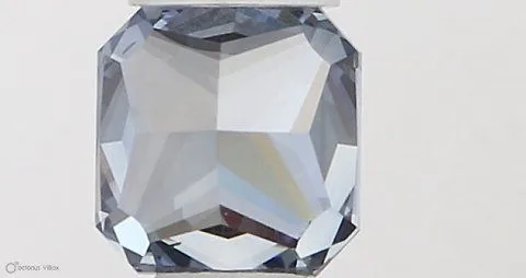 0.36ct RADIANT Fancy Vivid Blue VS2 Coloured Lab diamond