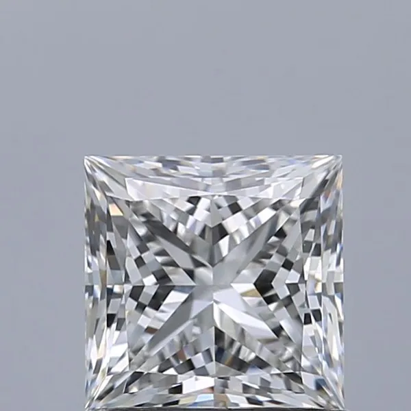 0.9ct PRINCESS E VS1 Natural diamond