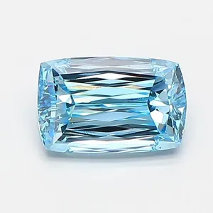 1.04ct CUSHION Fancy Vivid Blue VS1 Coloured Lab diamond