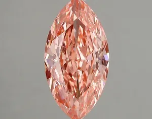 2.08ct MARQUISE Fancy Vivid Pink VVS2 Coloured Lab diamond
