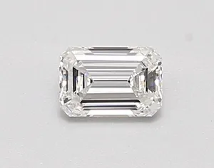 0.48ct EMERALD D FL Lab diamond