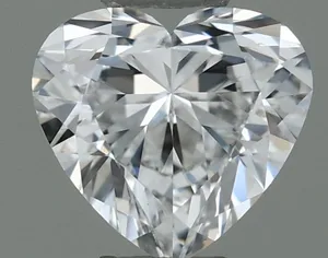 0.31ct HEART F VS2 Natural diamond