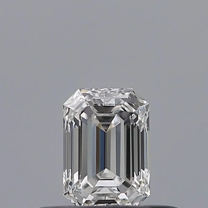 0.30ct EMERALD D VVS1 Natural diamond